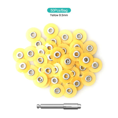 50Pcs/Bag Dental Finishing and Polishing Discs Composites Ceramics and