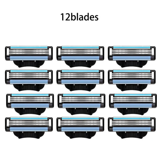 Three-layer Blade Manual Shaver Razor Blade Manual 3-layer Shaving