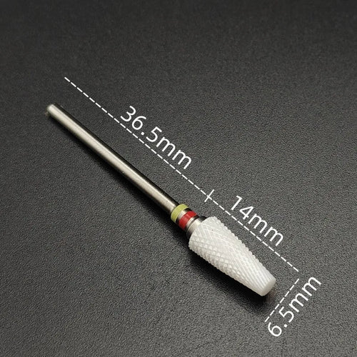 Ceramic Carbide Nail Drill Bit Rotate Burr Milling Nail Cutter Bits
