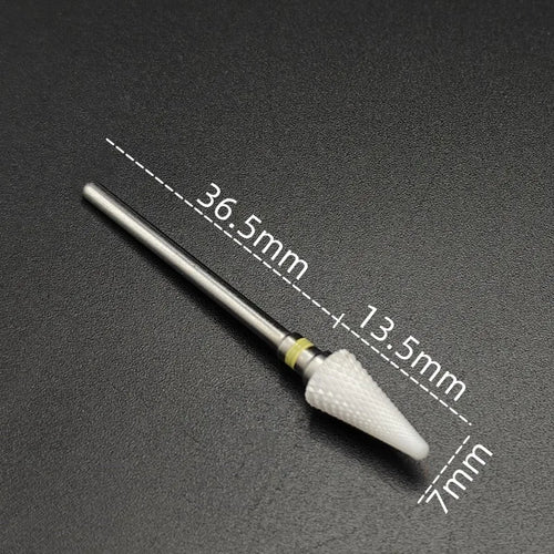 Ceramic Carbide Nail Drill Bit Rotate Burr Milling Nail Cutter Bits