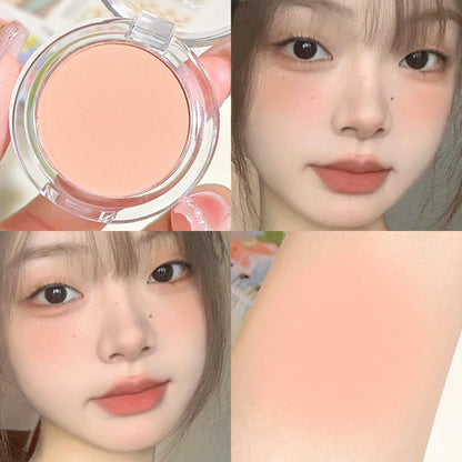 HISYI monochrome blush whitening matte cosmetics vitality girl nude