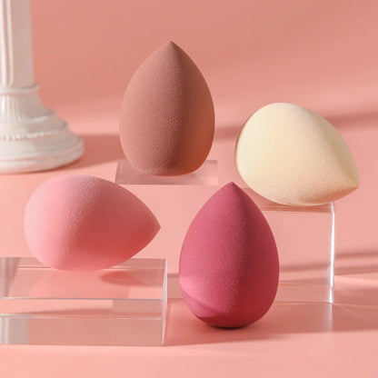 4 Pcs Beauty Egg Makeup Sponge Blenders Beauty Sponges Foundation