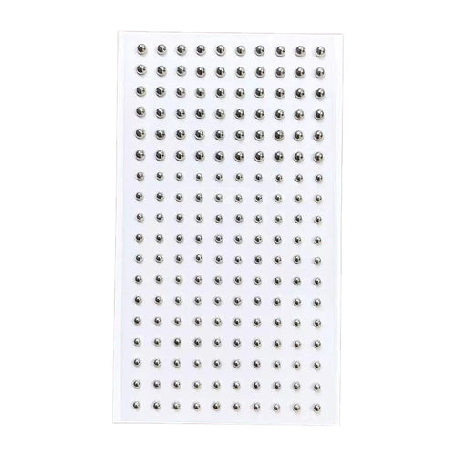 Silvery Fake Lip Eyebrow Ear Stickers Non Piercied Earring Studs Teens