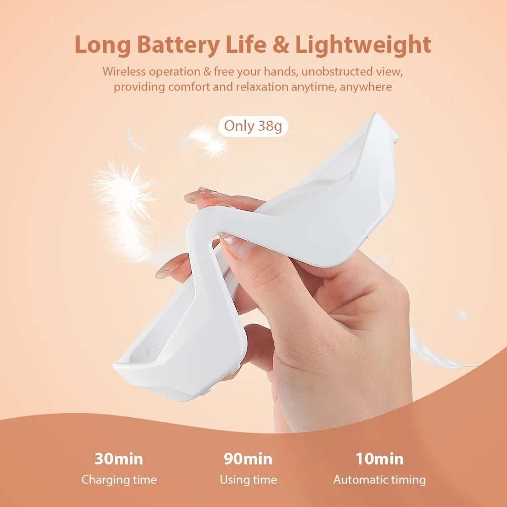 Eye Massager 3D Eyes Relax Massager Fatigue Relief Lighten Dark