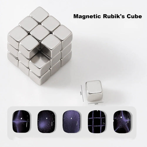 Cat Eye Nail Magnetic Stick Cylindrical Magnet for Cat Eye UV Gel