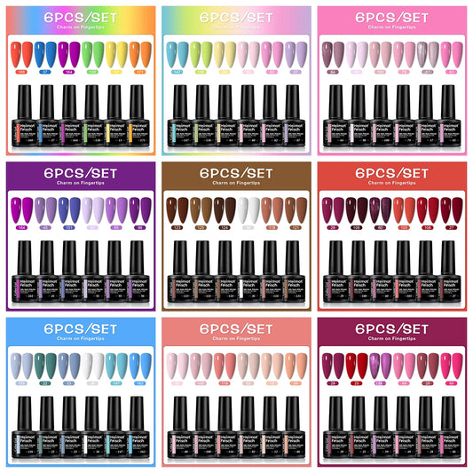 Color Block Series | Glossy Nails 0.24 oz Trendy Candy Foam Gel