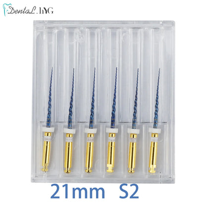 Dental SX-F3 Blue Files Nitinol Rotary Universal Engine Endodontic