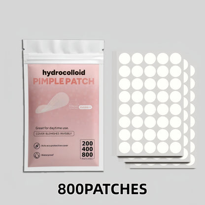 200/400/800pcs Invisible Clear Pimple Patch Set – Deep-Cleansing