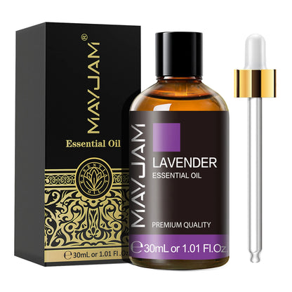 MAYJAM 1PCS 30ML Aromatherapy Essential Oil Lavender Vanilla Jasmine