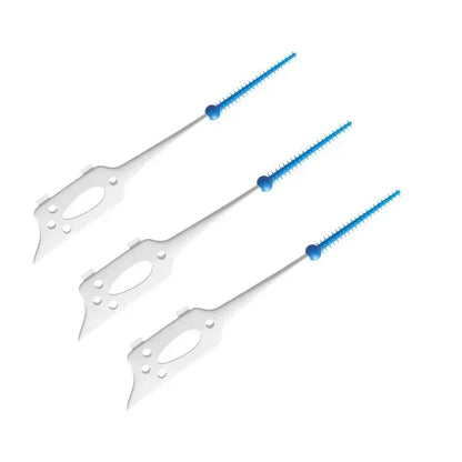 40/120pcsInterdental brush Soft silicone adaptive interdental brush