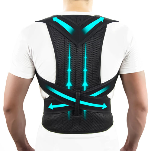 Back Brace Posture Corrector for Women and Men, Shoulder Straightener,