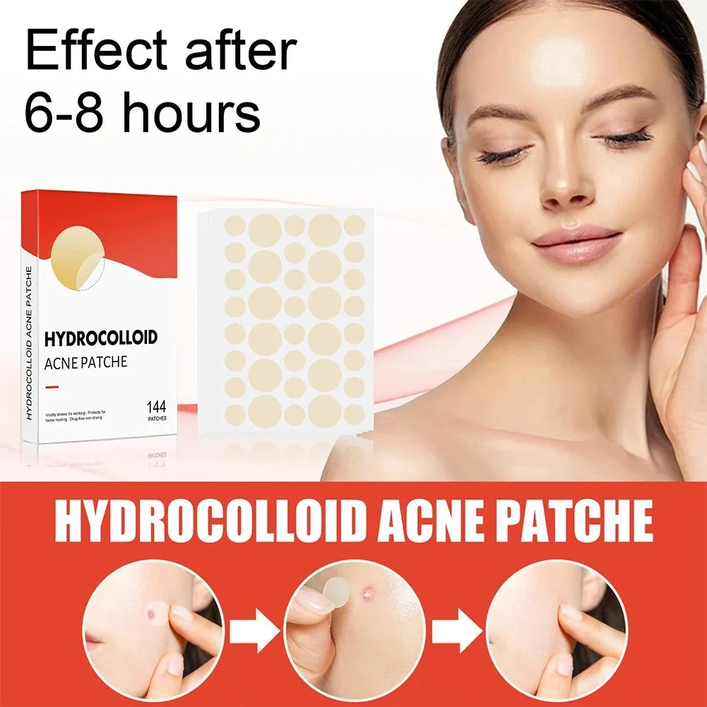 144pcs Face Acne Patch Invisible Skin Care Pimple Acne Patches