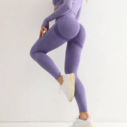 Seamless High Waist Sports Leggings