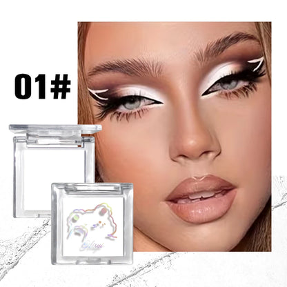 Long Lasting Matte highlights with eyeshadow tray - Shiny glitter for