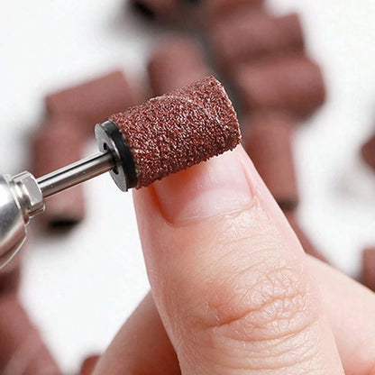 100pcs/50pcs Sanding Cap Bands For Electric Manicure Machine