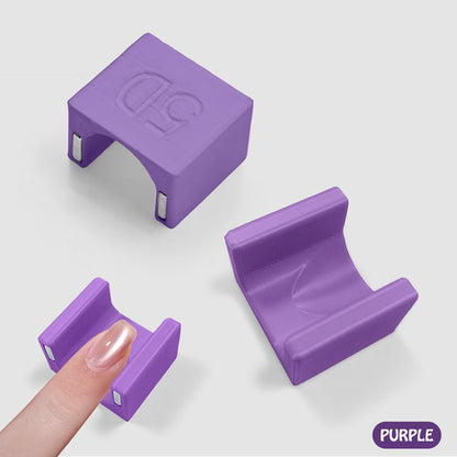 27pcs Cat Eye Magnet Cube for Nails Strong Magnetic Square Stick 9D/5D