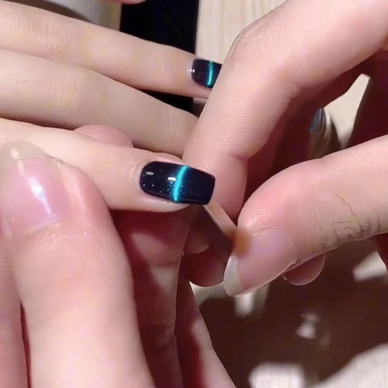 Nail Art Magnetic Pen 3D Cat Eye Painting Nails Art Design Dual-Ended