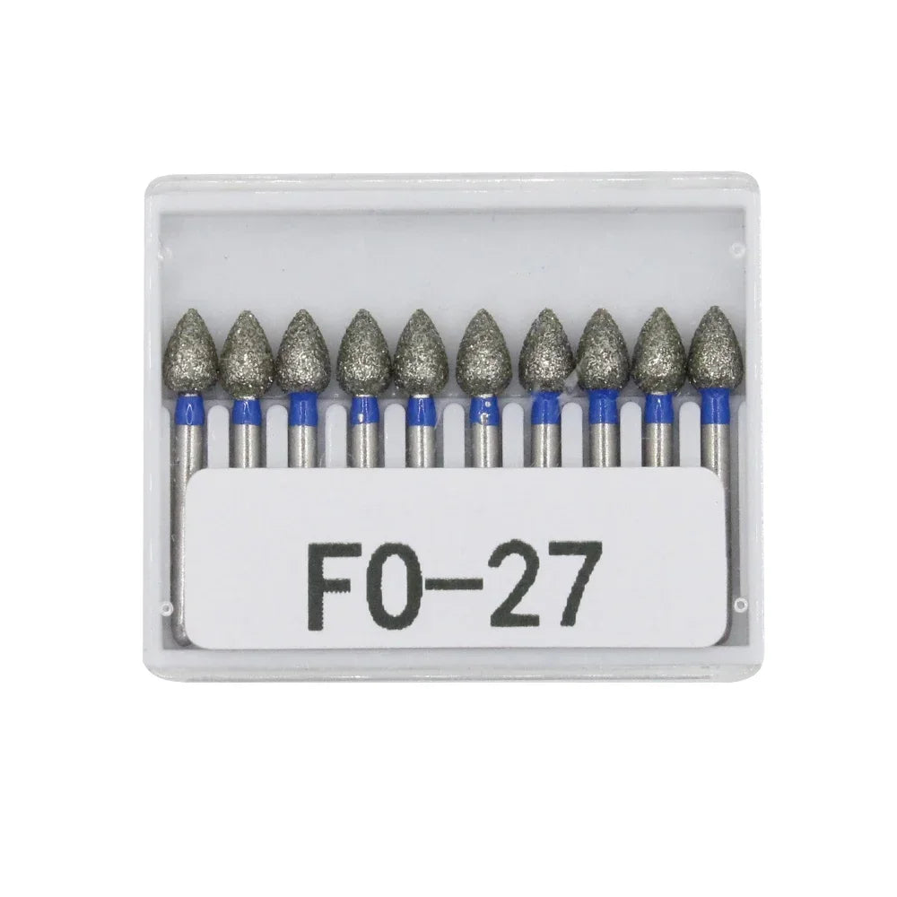 Dental Diamond Burs 10 pieces/set FG diameter drill bit 1.6mm