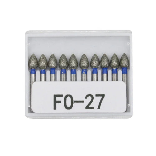 Dental Diamond Burs 10 pieces/set FG diameter drill bit 1.6mm