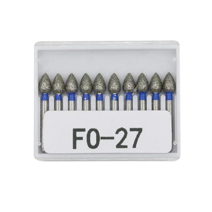 Dental Diamond Burs 10 pieces/set FG diameter drill bit 1.6mm