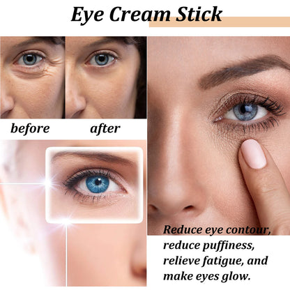 Snail Eye Cream Stick Lightening Dark Circles Collagen Fade Fine Lines