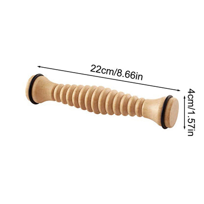 Wooden Massager Body Back Wooden Foot Roller, Foot Massager for