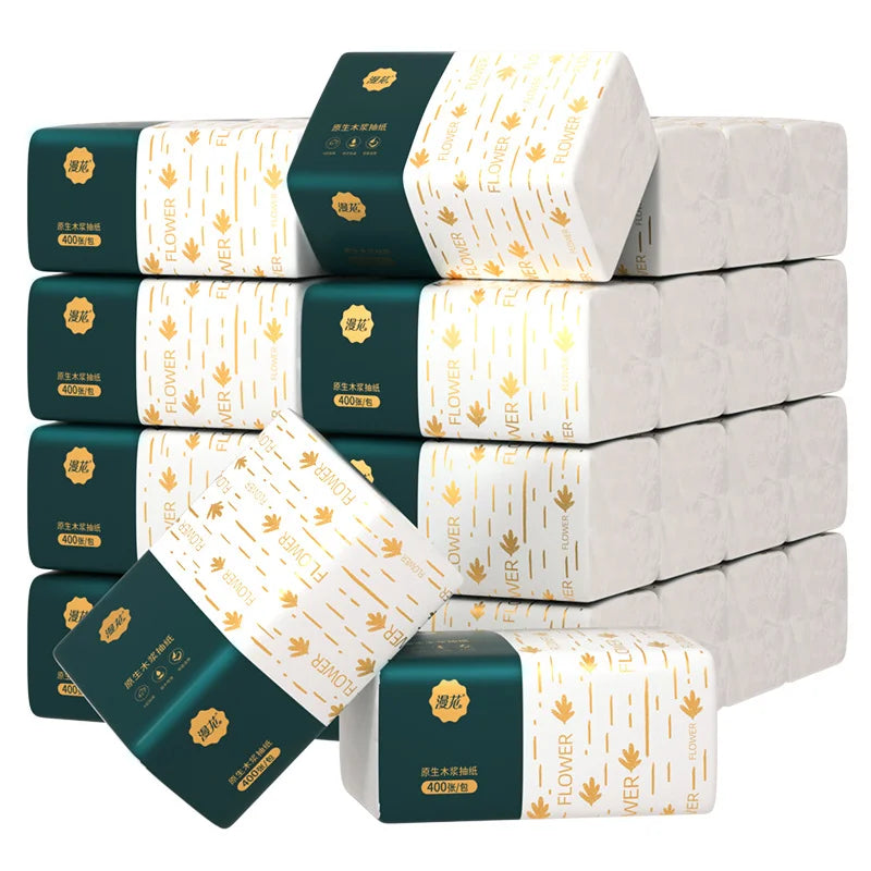 30 Boxes of Paper Towels Full Box Affordable Household Toilet Paper