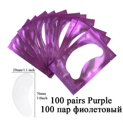 50Pairs Eyelash Pad Gel Patch Grafting Eyelashes Under Eye Patches For