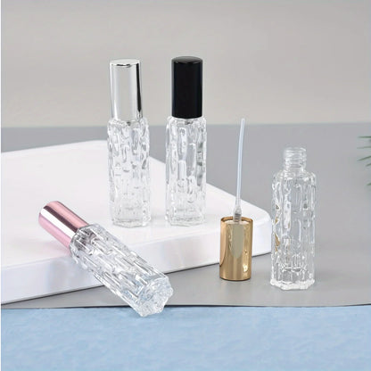 1pc 10ml Glass Portable Refillable Perfume Bottle Cosmetic Container