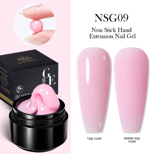 BORN PRETTY 15ml Non Stick Hand Extension Gel Nail Polish Carving