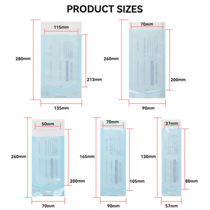MAMBA 10/20PCS Disposable Self-sealing Sterilization Pouches Bag 5