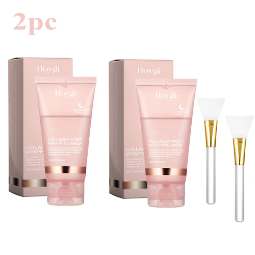 Collagen Overnight Wrapping Peel Off Facial Mask Set Korean Collagen