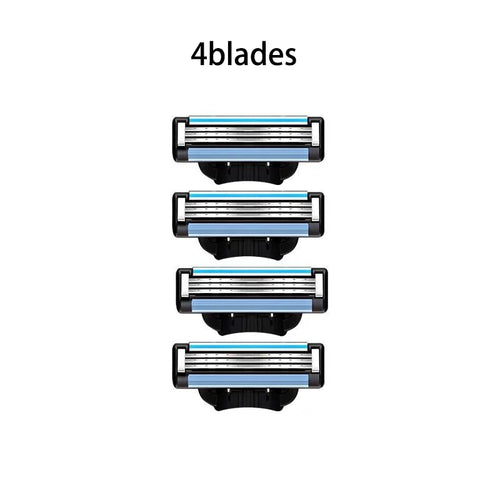 Three-layer Blade Manual Shaver Razor Blade Manual 3-layer Shaving