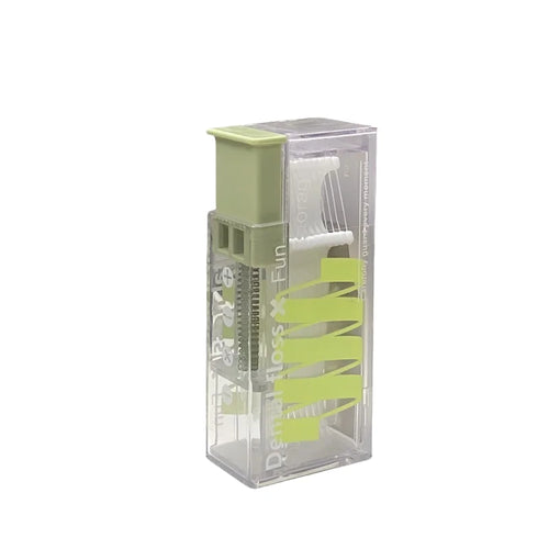 Automatic Dental Floss Storage Box Pop-Up Dental Floss Dispenser With