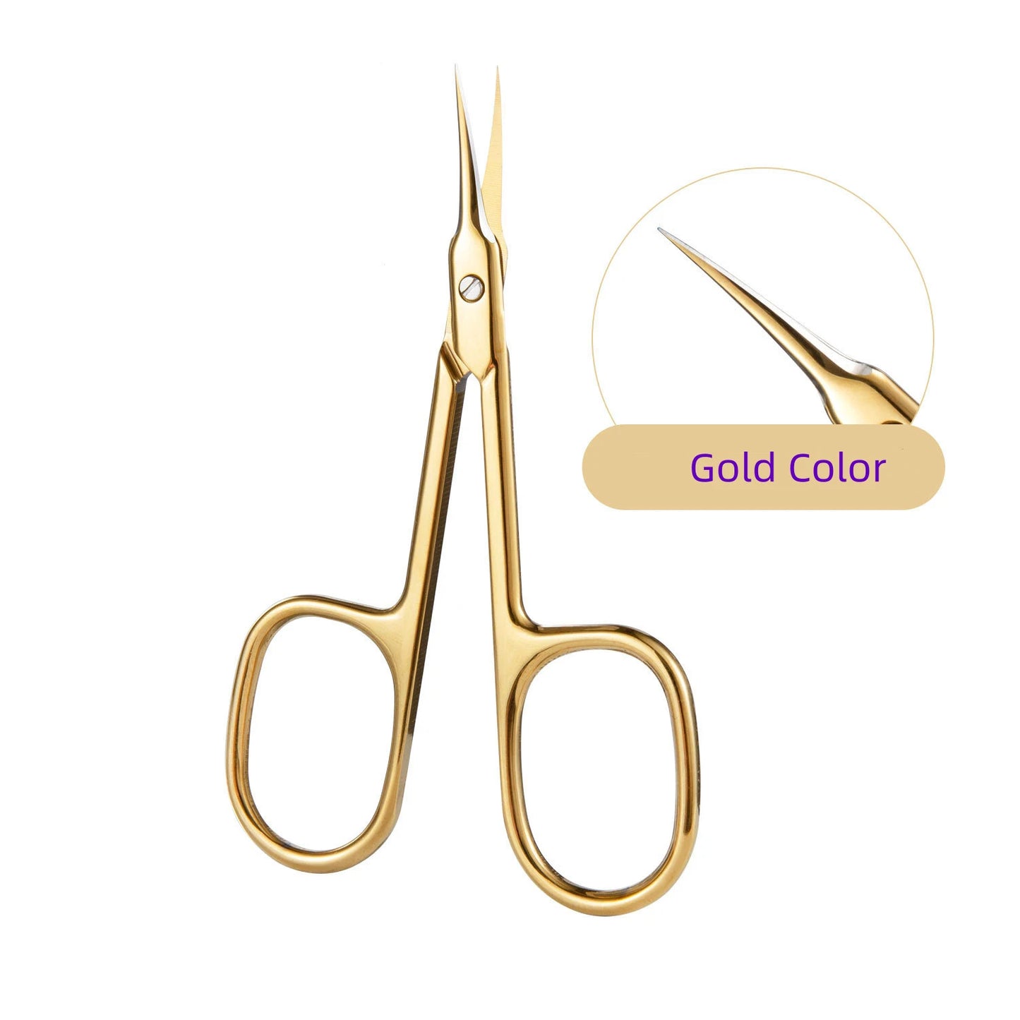 Stainless steel cuticle scissors for nail art Russian style dead skin