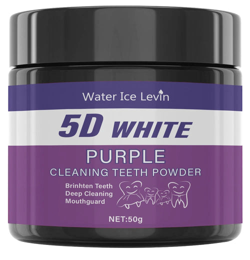 Purple Teeth Cleaning Powder - Sulfate-Free, Deep Cleaning and