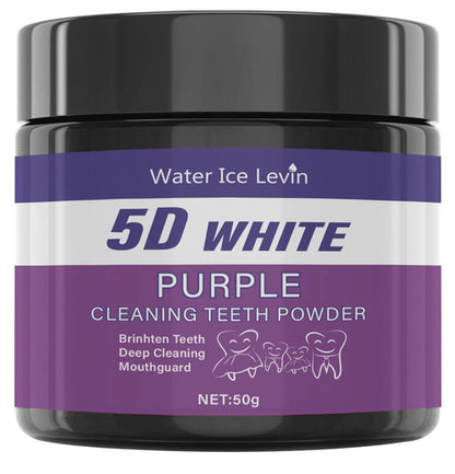 Purple Teeth Cleaning Powder - Sulfate-Free, Deep Cleaning and