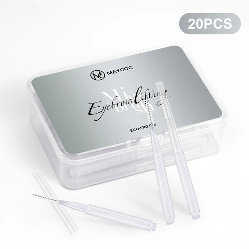 MAYOOC Mini Eyebrow Brush Brow Perm Brush Disposable Brow Lifting