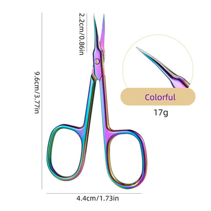 Stainless steel cuticle scissors for nail art Russian style dead skin