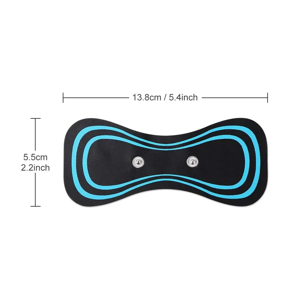 Neck Massager Gel Pads Trainer Hip Exerciser Replacement Slimming Tens