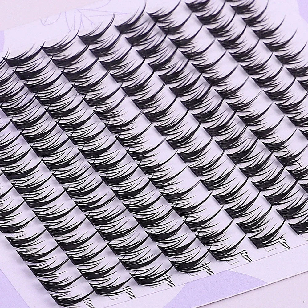 160 Rows Cluster Lashes Faux Mink Eyelashes Cluster Natural Eyelash