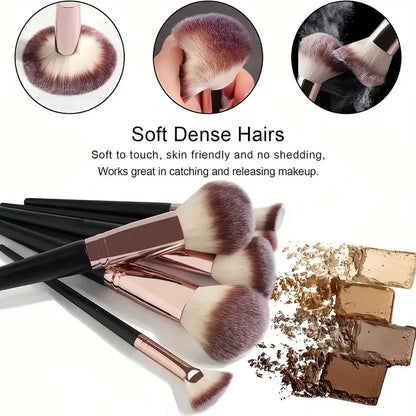 3-20PCS Makeup Brushes Set Soft Fluffy Eyeshadow Foundation Concealer