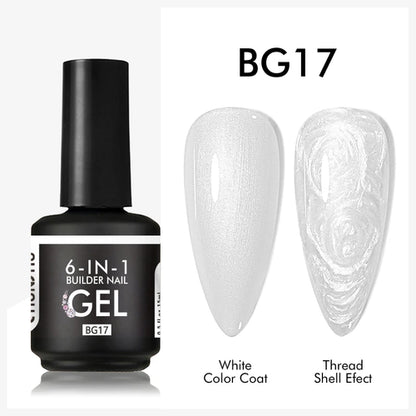 CHUNSHU 6 IN 1 Extension UV Gel Polish In A bottle Builder Nail Gel