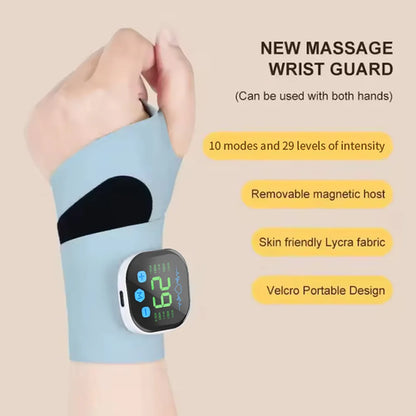 Electric Cordless Hand Wrist Massager 10 Mode Vibration Massage 29