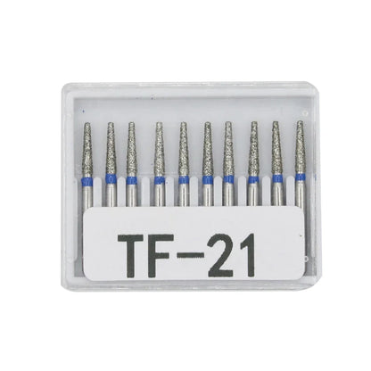 Dental Diamond Burs 10 pieces/set FG diameter drill bit 1.6mm
