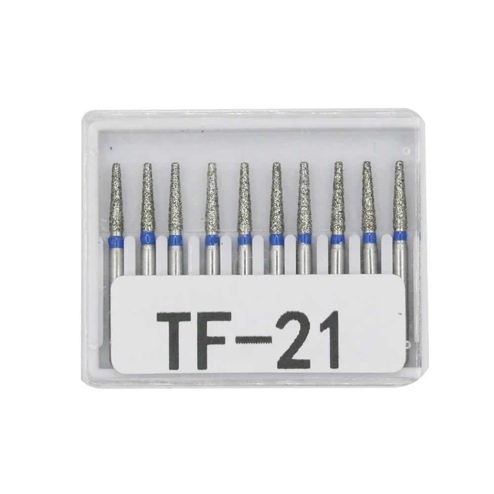 Dental Diamond Burs 10 pieces/set FG diameter drill bit 1.6mm