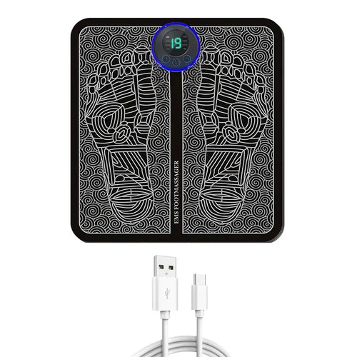 Foot Massager Stimulation Pad Electric Foot Massage With Remote 8 Mode