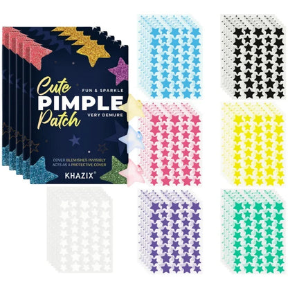 1400 pieces of Multi-color Star Acne Patches,Pimples Patches,Facial