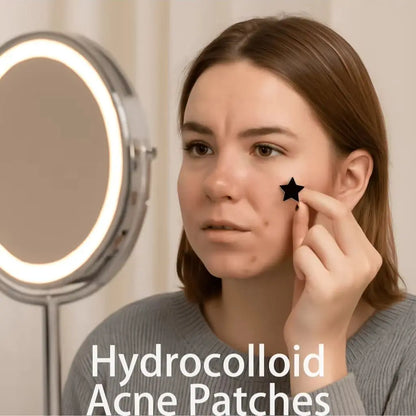 Star shaped hydrocolloid acne patch 200/400 pieces/box acne patch,