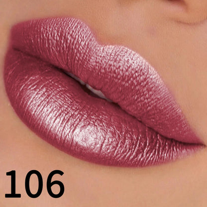 19 colors glitter lipstick hydrating red pink sparkling shine lip